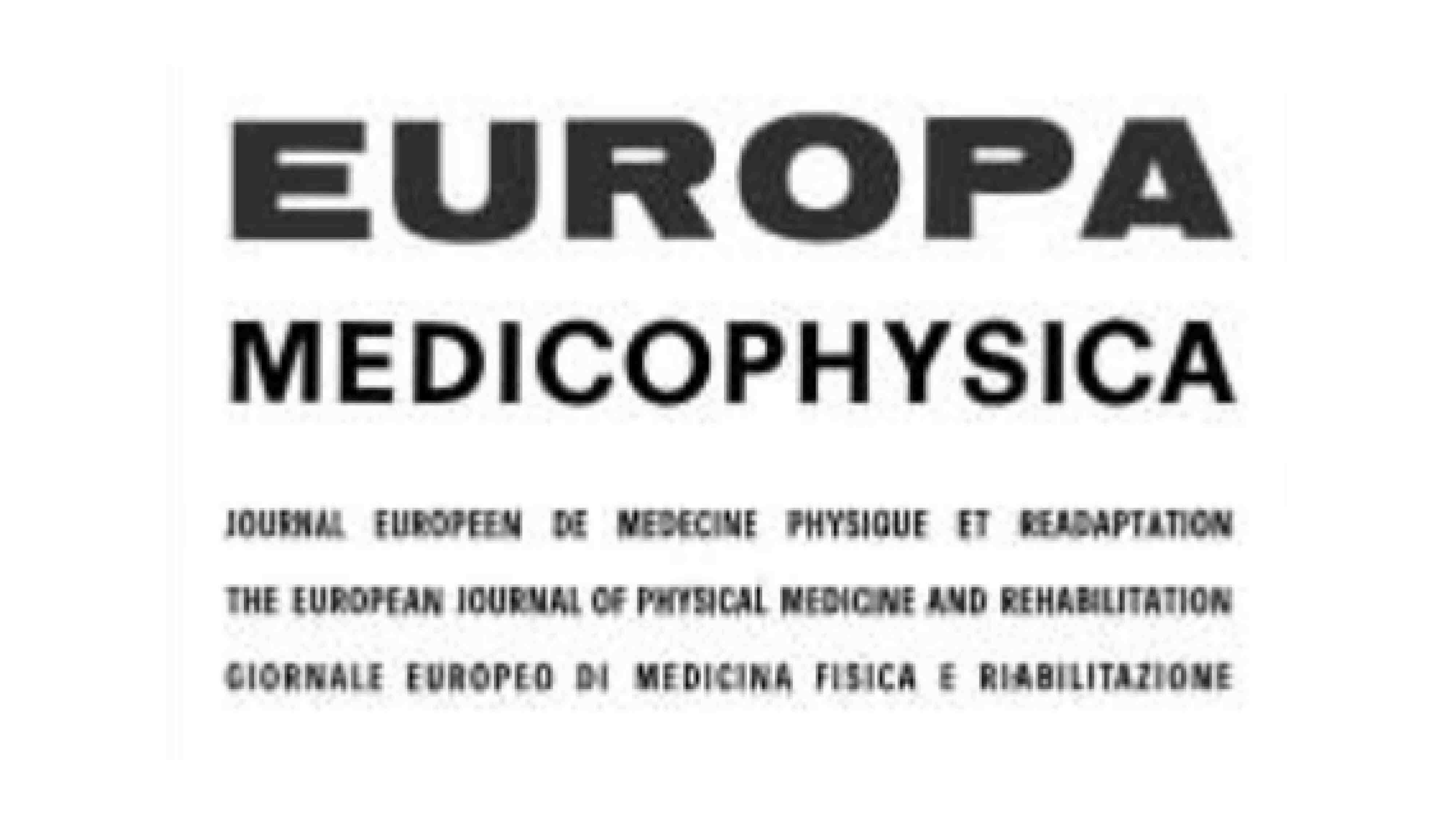 EUROPA MEDICOPHYSICA