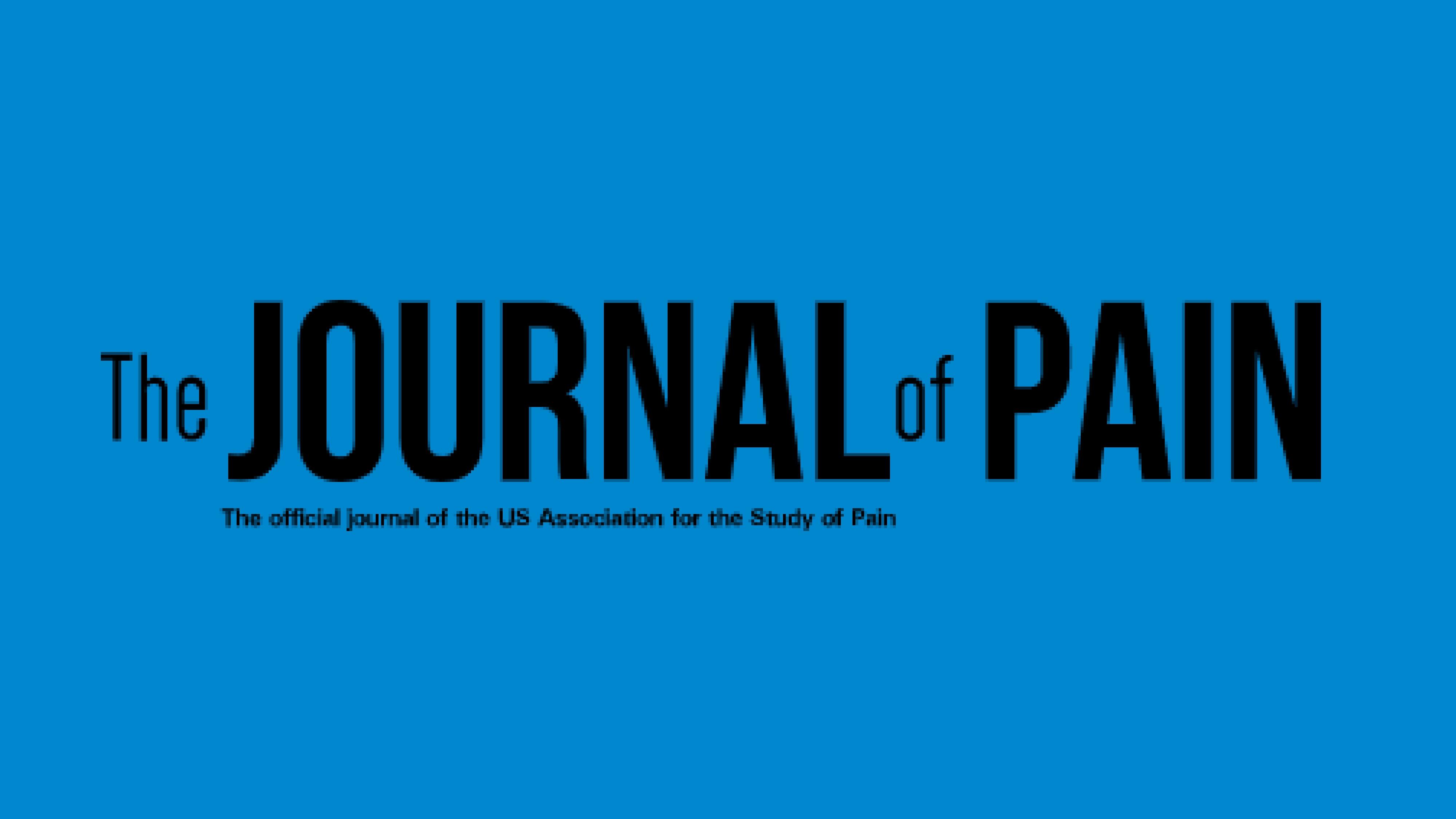 The Journal Of Pain